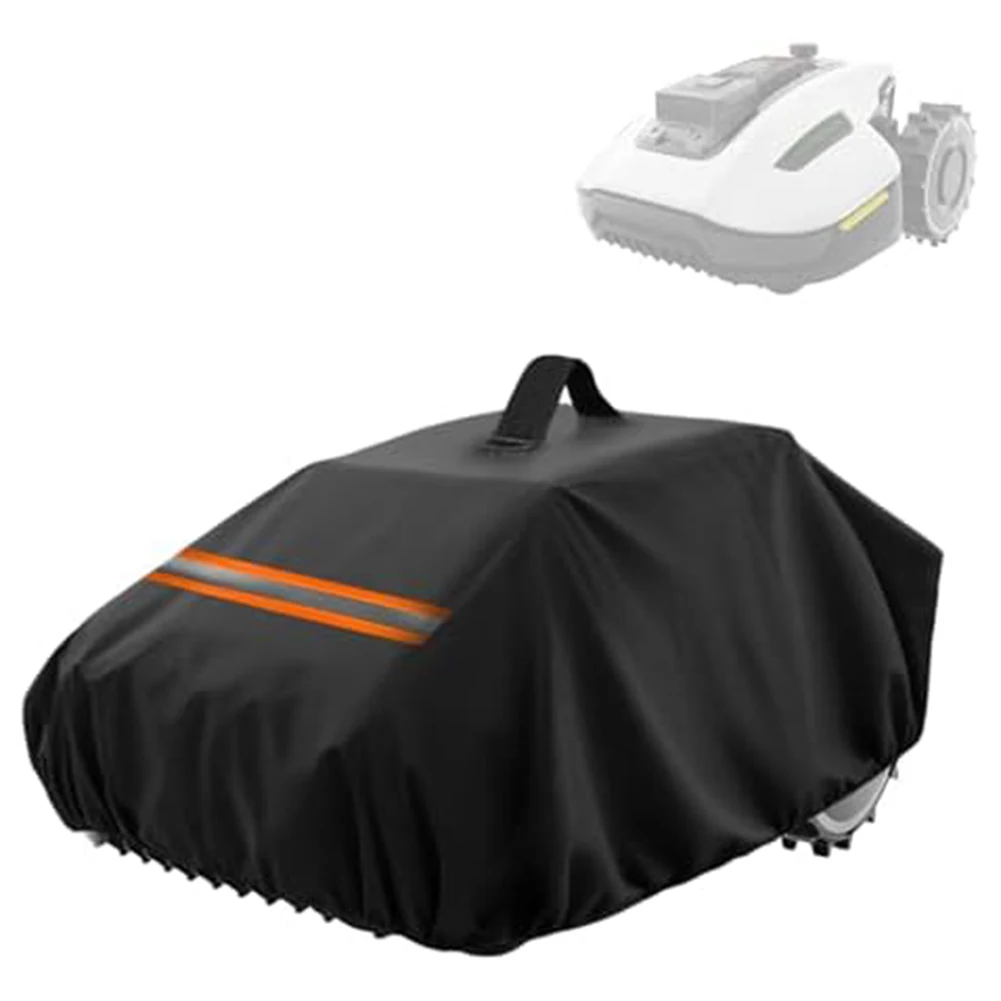 For Outdoor Storage Robotic Mower Cover Dust Protector Waterproof Lawn Mower Cover Lawn Mower All-weather Protection