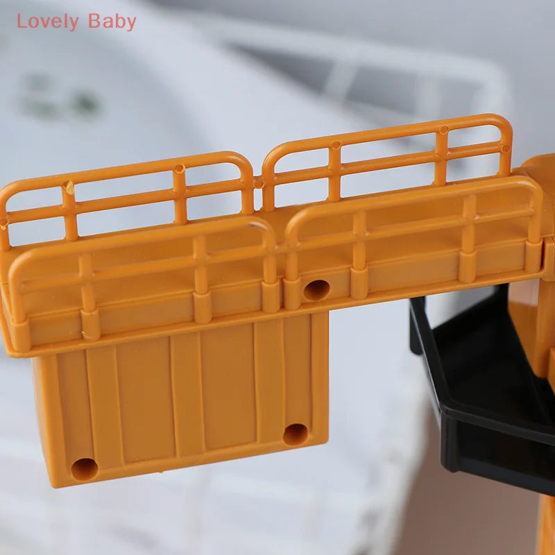 

【BBS-7】для мальчиков подарок пластиковый инженерный литой под давлением башня кран классическая строительная модель автомобиля погрузчик трактор экскаватор игрушки