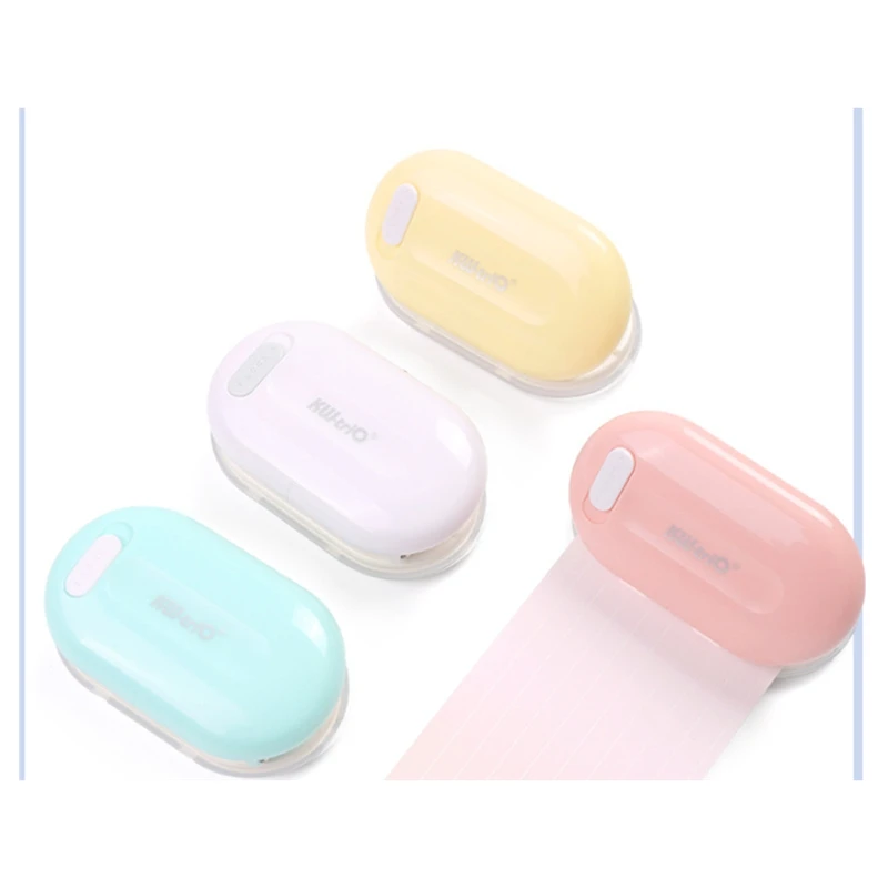 KW-Trio 3-Hole Paper Punch Handheld Mini Puncher DIY Handheld Paper Puncher Student Handmade Scrapbook Puncher
