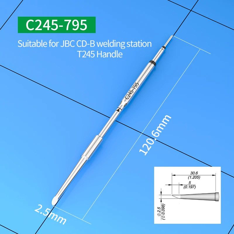 C245-784 056 064 102 710 747 766 784 795 797 905 912 945 951หัวแร้งบัดกรี JBC ที่จับ/ควบคุมอุณหภูมิ