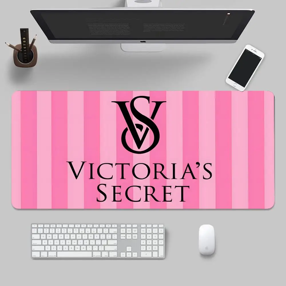 S-SECRET VICTORIA'S-S Mouse Pad Tapetes de Mesa Teclado, Borracha Kawai, Tapete de Mesa Antiderrapante, XXL90x40cm