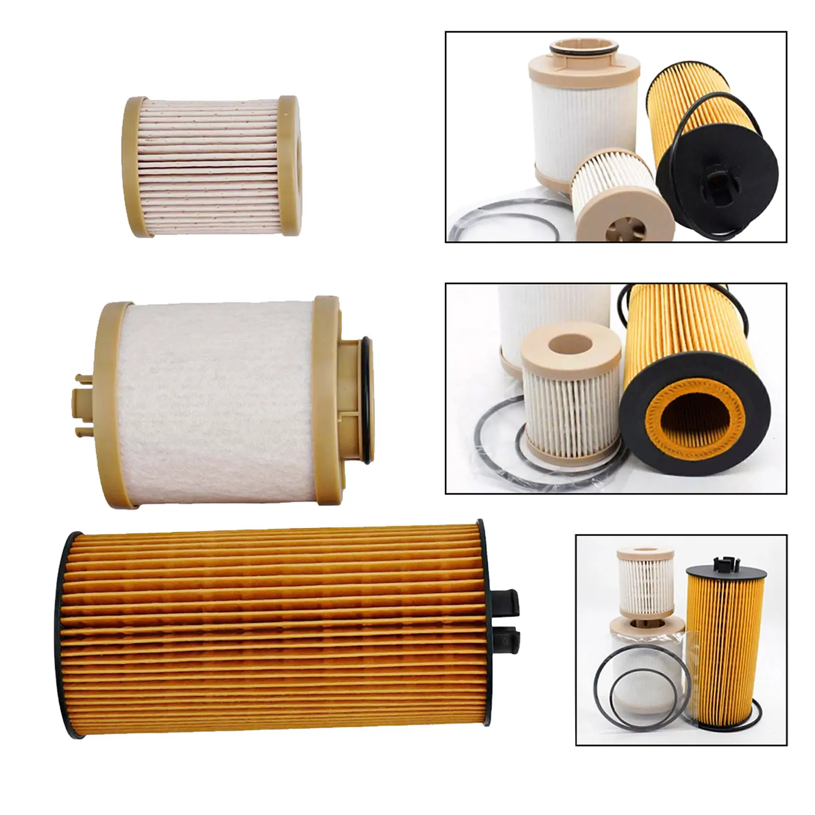 Efficient Oil and Fuel Filtration Fuel Filter Kit for 6 0L Diesel Oil for 0307 for FORD F250 F250 for SUPER DUTY