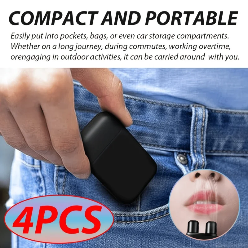 Dual-Hole Refillable Tubes Stop Snoring Avoid Sleepiness Two Nostrils Sticks Inhaler Tubes Oil Nasal Inhaler Empty Aromatherapy