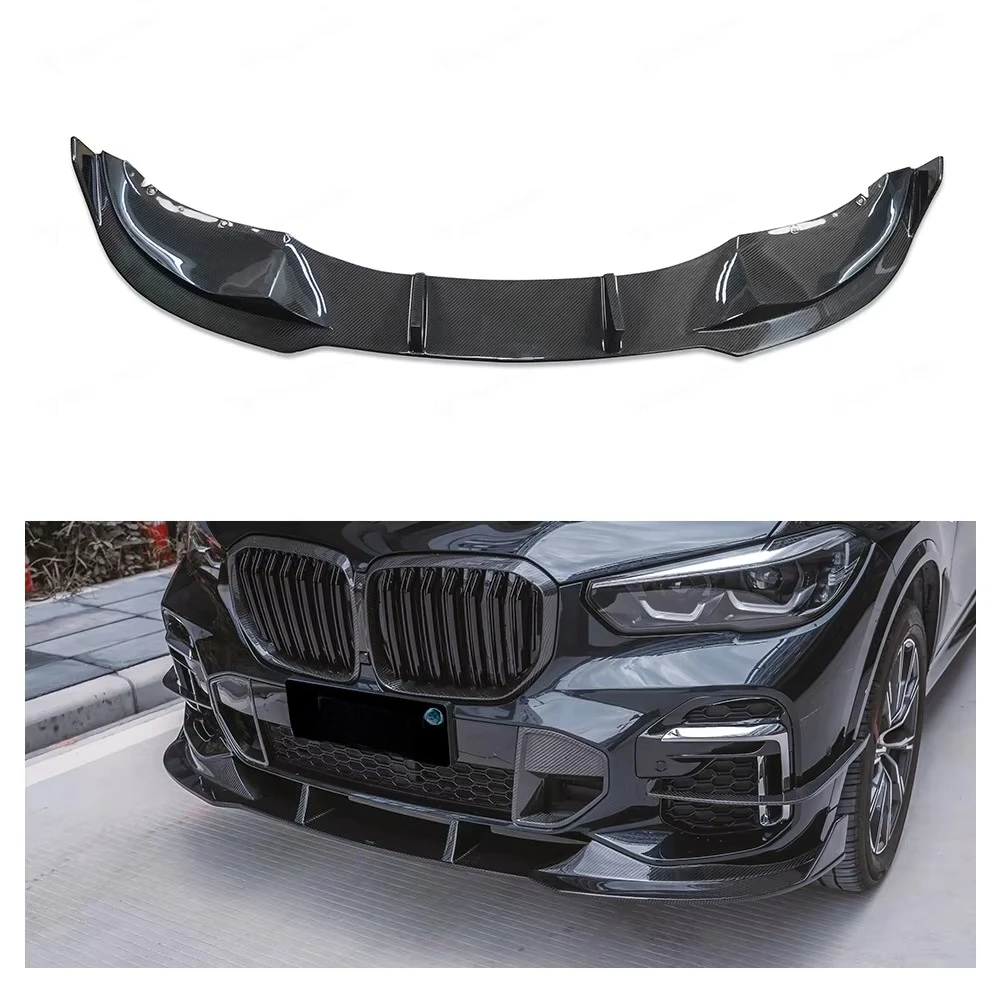 

OEM High-quality Dry Carbon Fiber Front Bumper Lip for X5 G05 2022-UP Front Diffuser Car Spoilerscustom