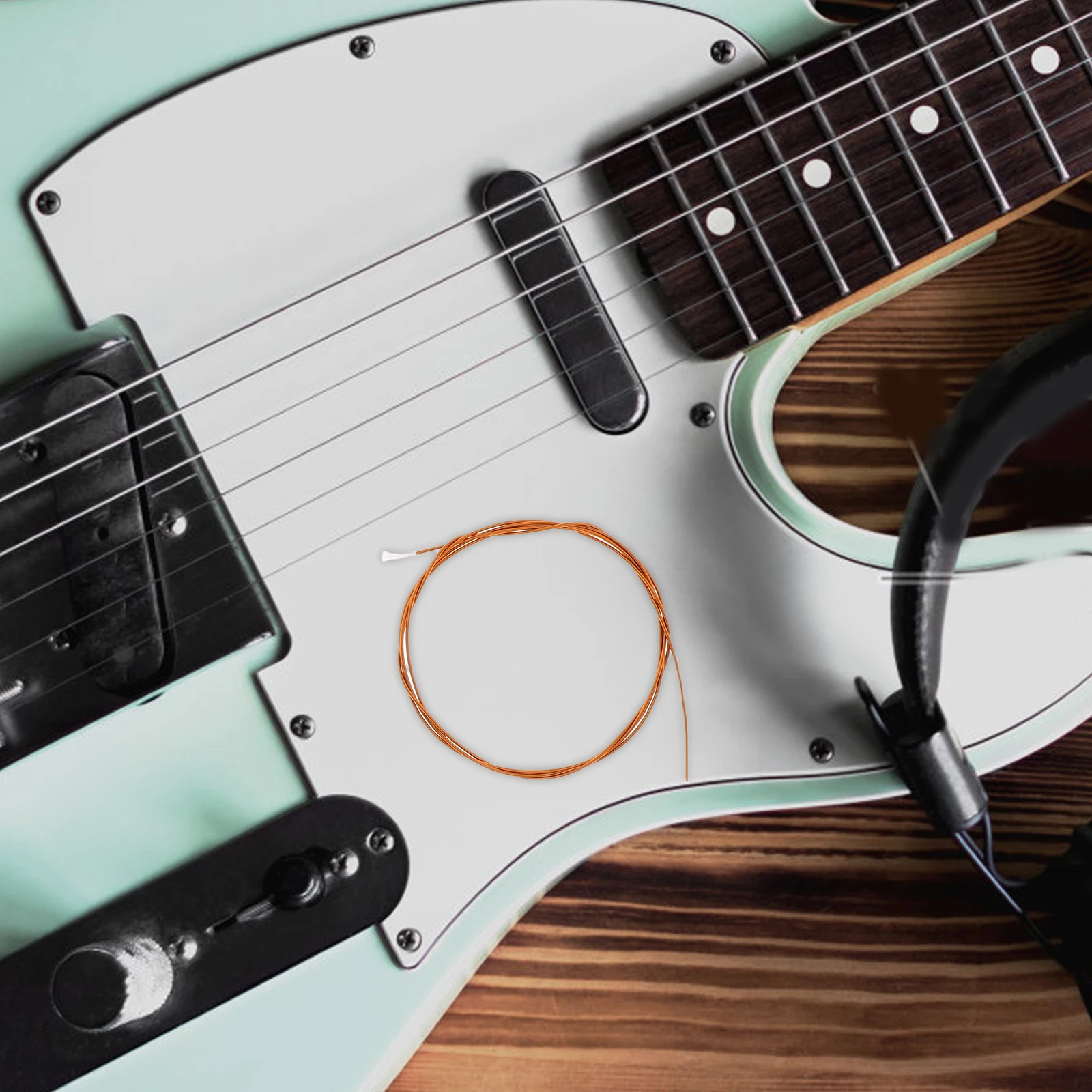 

6pcs Colored Classical Guitar Strings Durable Smooth Coated Acoustic Guitar Accessories Replacement Kit For Practice Performance