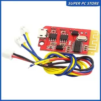 CT14 Micro 4.2 Audio Amplifier Board with Charging Port Bluetooth-Compatible Power Amp Board for DIY Sound Box Speaker Refitting