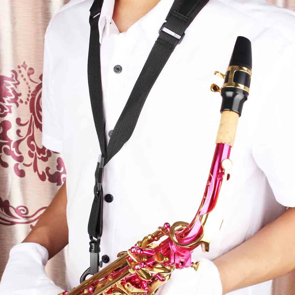 Sax-saxofone Neck Strap, Sax Belt, adequado para saxofone, sopros acessórios do instrumento