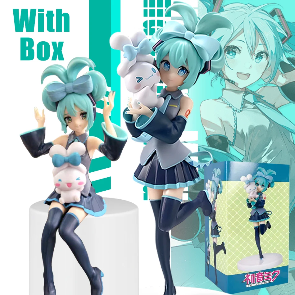 

Hot Kawaii Girl Hatsune Miku Anime Figure Fashion Subclture Miku Action Figure Christmas Gift PVC Collection Model Doll Toys