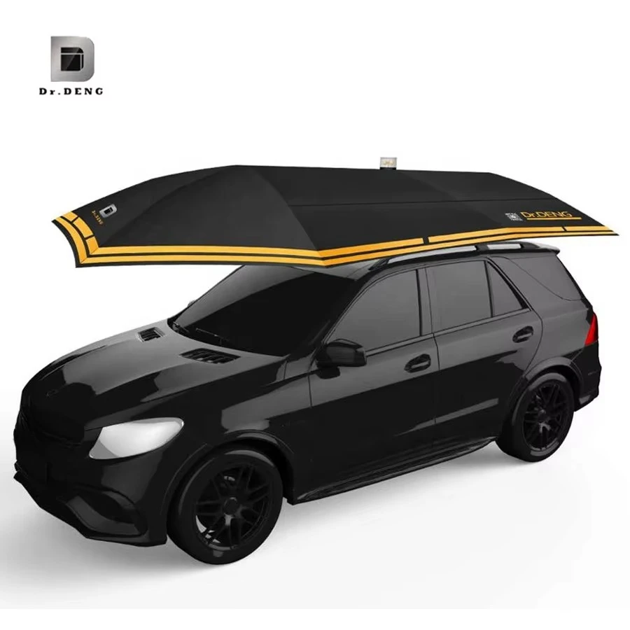 

Portable Umbrella For Car With Remote Control Full-Automatic Car Roof Umbrella Hail Protection Sunshade Holder