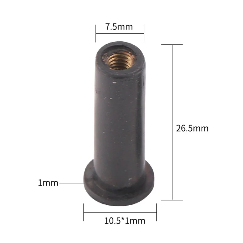 8 X الذيل ضوء تثبيت المسمار الجوز عدة قافلة M4 المطاط جروميت ومجموعات المسمار ل الضوء الخلفي العنقودية 50 مللي متر RG2 متنقل اكسسوارات #3