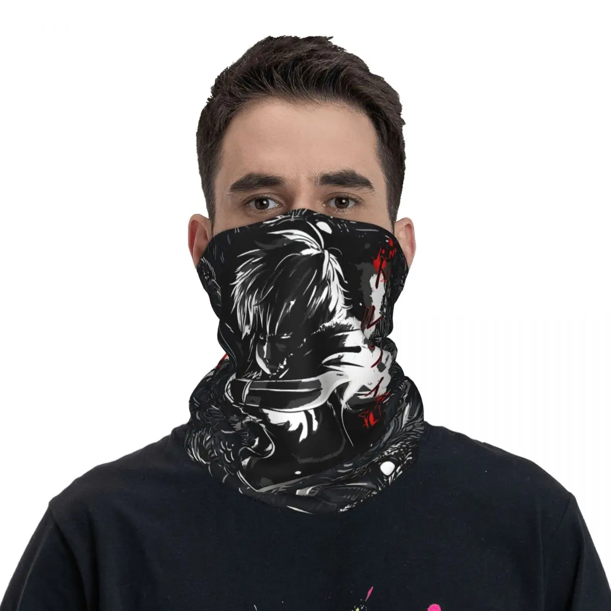 Florfinn-Couvre-cou bandana imprimé unisexe pour adulte, cagoule ronde pour motocross, randonnée, respirant