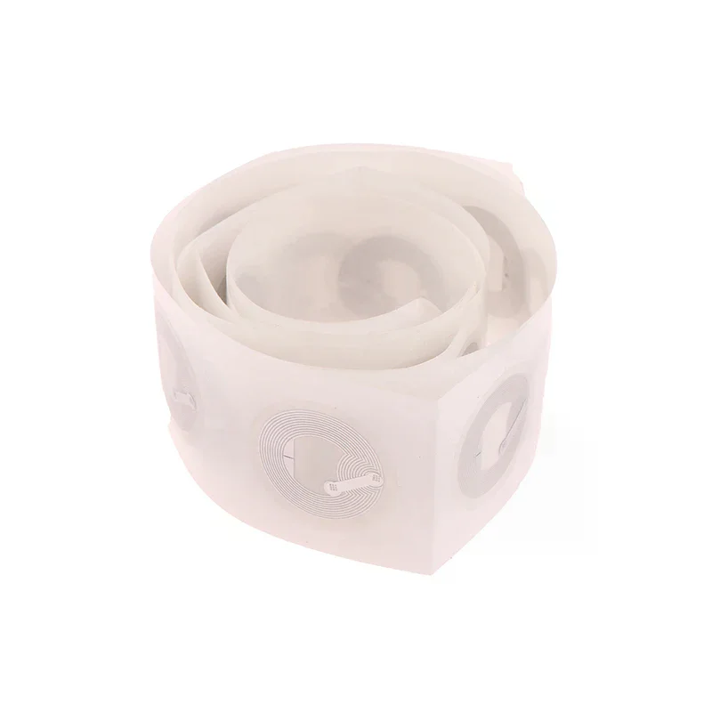 10개 클리어 NFC 태그 NTAG 213 스티커 프로토콜 ISO14443A13.56MHz NTAG 213 유니버설 라벨 RFID 태그 및 모든 NFC 폰