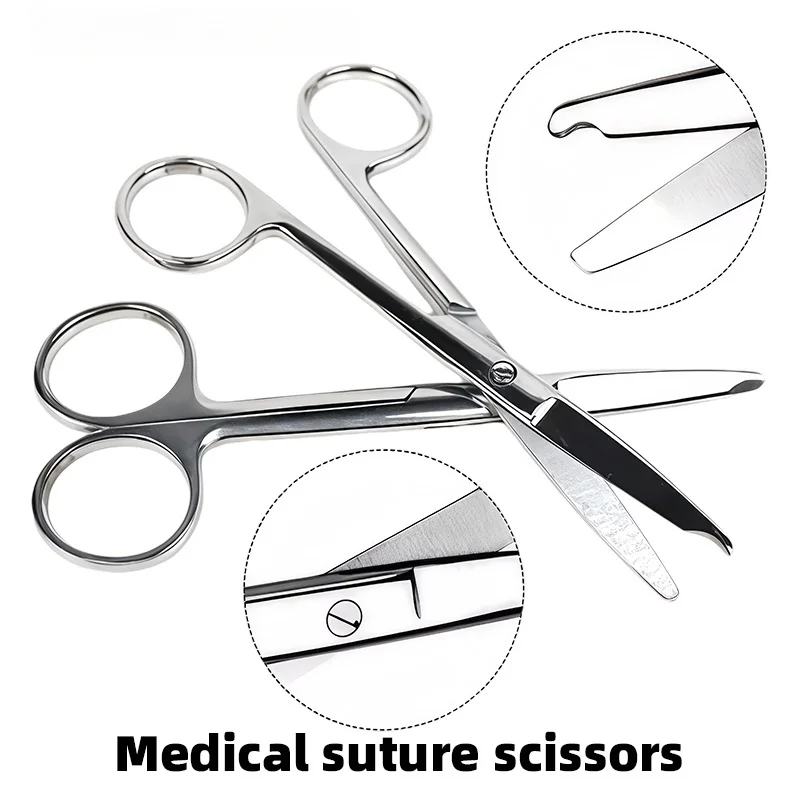 

1Pcs Medical-Grade Stainless Steel Scissors for Sutures, Nurse Suture Removal Scissors, Surgical Instruments