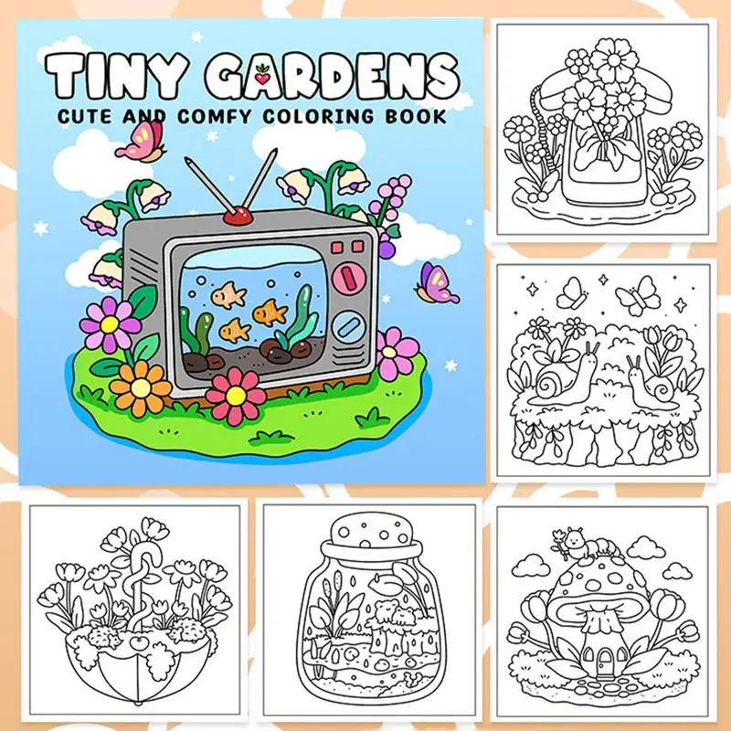 Schattig kleurboek kunst schilderij notitieboekje 24-pagina's vroeg leren kleurboek voor kleuterschool reizen thuis kleuterschool