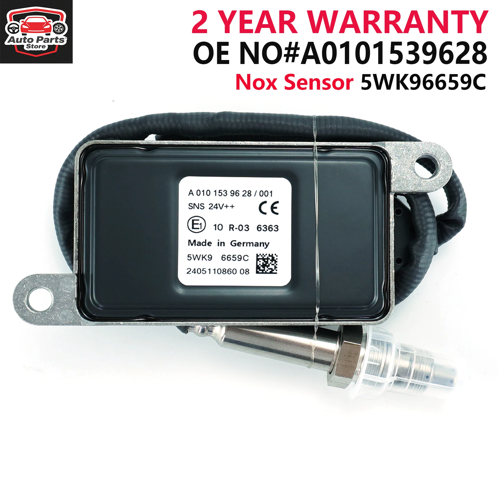 Sensor de Oxígeno y Nitrógeno 5WK9 6659C A0101539628 0101539628 Nuevo de Alta Calidad para Camión Mercedes Benz ECONIC 2ANTOS AROCS