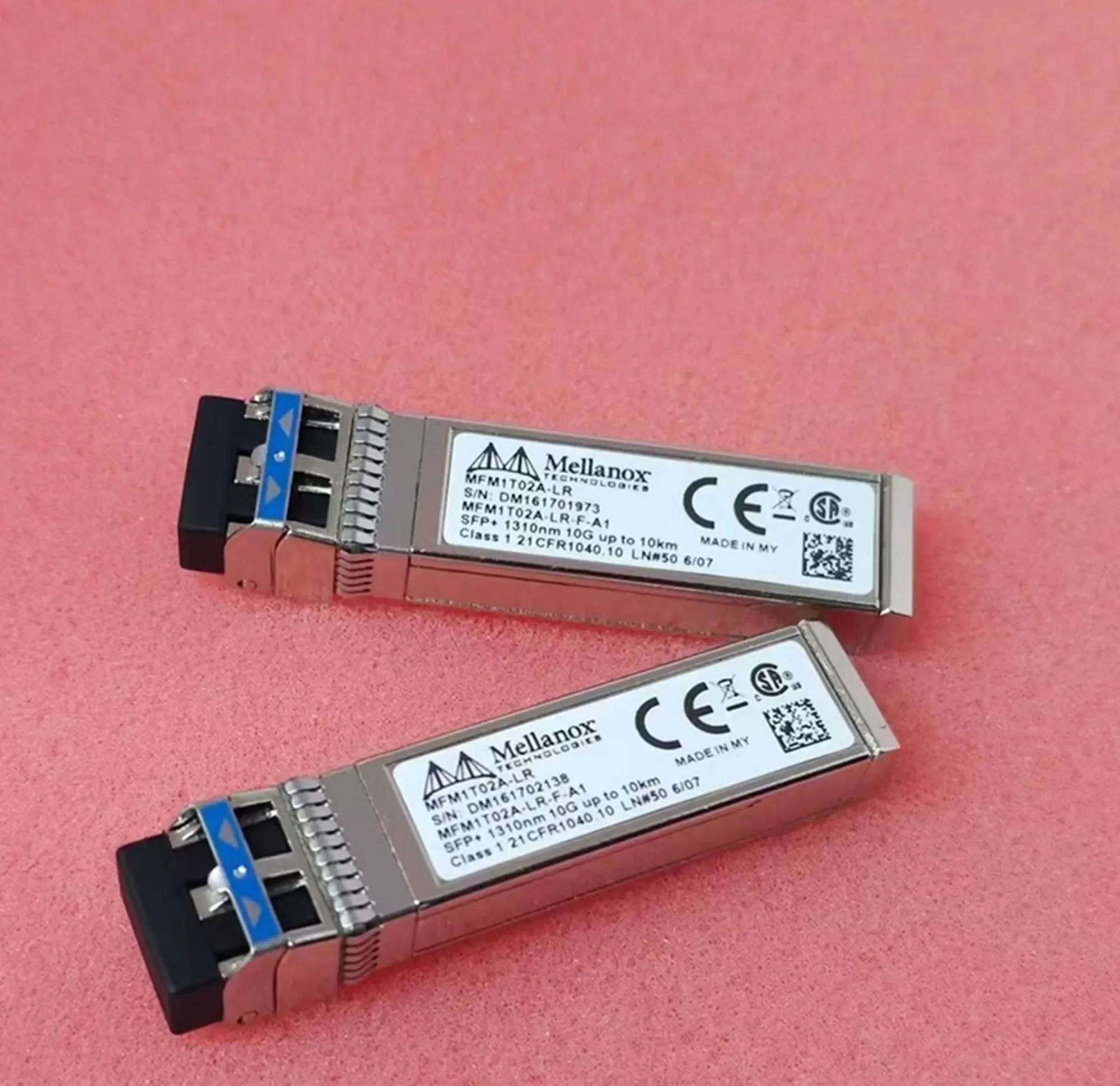 1-個-mellanox-10-グラム-lr-sfp-mfm1t02a-lr-ftlx1471d3bcl-me-1310nm-10-キロ-mellanox-ネットワークカード、スイッチ、モジュールスイッチ