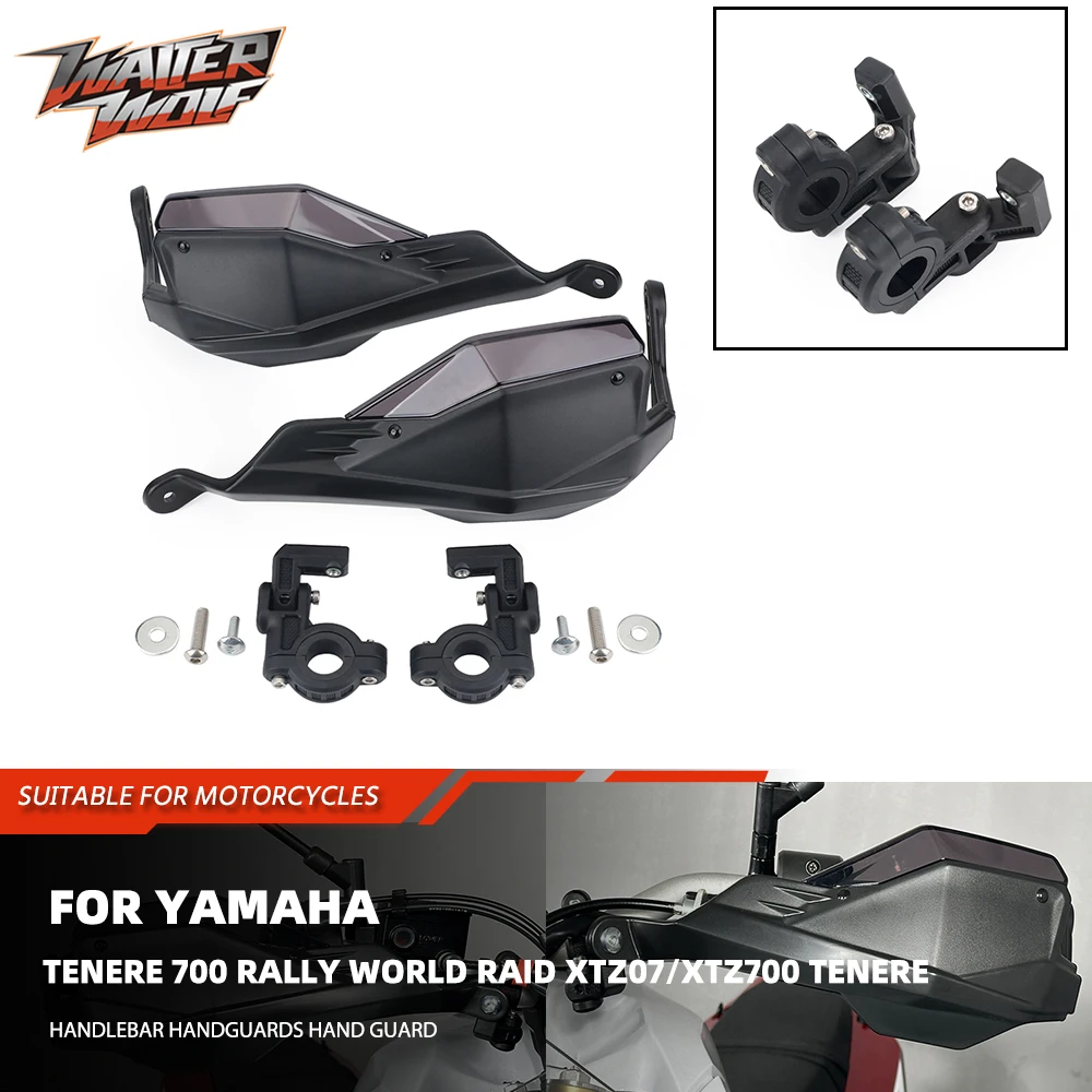 

Handlebar Handguards Hand Guard For Yamaha Tenere 700 Rally World Raid XTZ07/XTZ700 Tenere Extended Windscreen Windshield T700