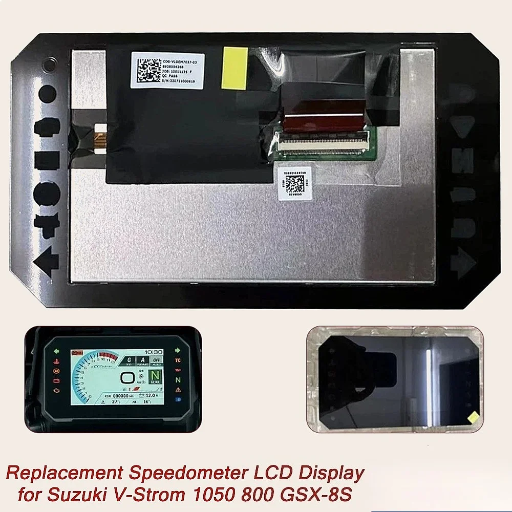 LCD Display Speedometer For Suzuki V-Strom 1050 800 GSX-8S 2023-2024
