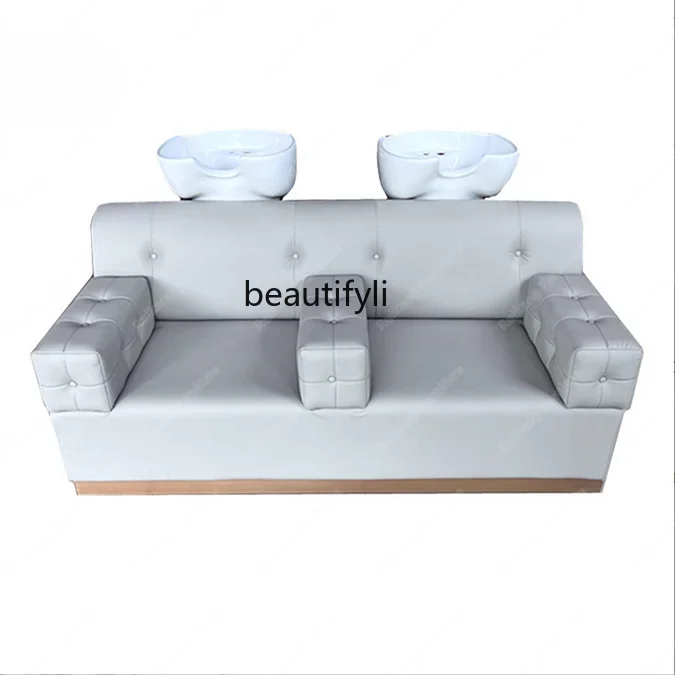 

Double Shampoo Chair for Hair Salon Multifunctional Thai Fumigation Head Therapy Bed Facial Bed Constant Temperature