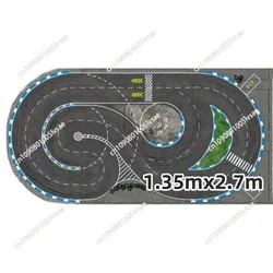 2Mm Thick 1/24/28 RC Mosquito Car Drift Track FloorWith Thickness Sound Insulation Rear Drive 4WD
