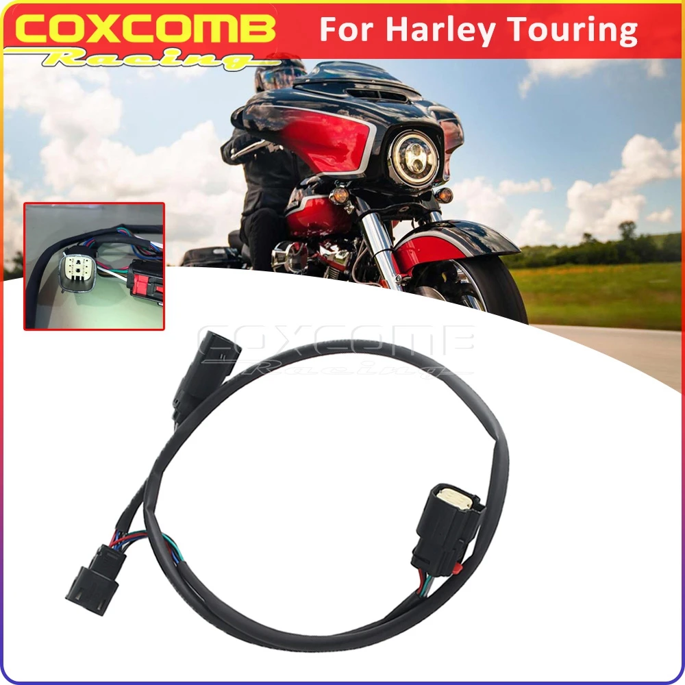 Paquete de motocicleta arnés de cableado de maletero para Harley Touring Road King Electra Glide Street Glide Road Glide Tri Glide Ultra 2014-23
