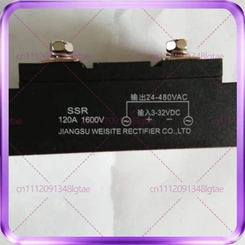 1pcs For WEISITE SSR 100A120A 160A 200A 300A360A1600V Solid State Relay