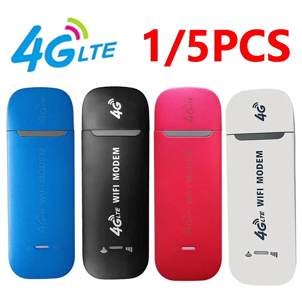 

4G LTE Wireless USB Dongle WiFi Router 150Mbps Mobile Broadband Modem Stick Sim Card USB Adapter Pocket Router Network Adapter