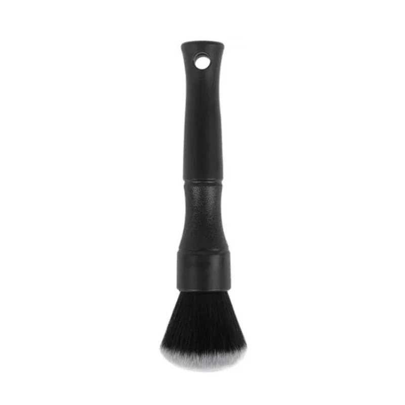 1 Piece of Black Soft Car Beauty Brush for Cleaning The Air Conditioner Parts In The Car Crevice Cleaning Tool Supplies