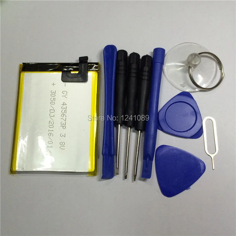 YCOOLY 100% Original Battery BLUBOO Xtouch X500 Battery 3050mAh Mobile Accessories Give Disassemble Tool