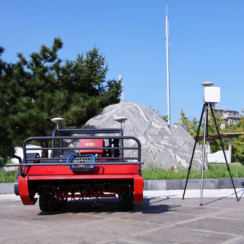 تحديث مخصص GPS بدون طيار عملية Flail Mower الزاحف Flail جزازة العشب عن بعد مع شهادة CE