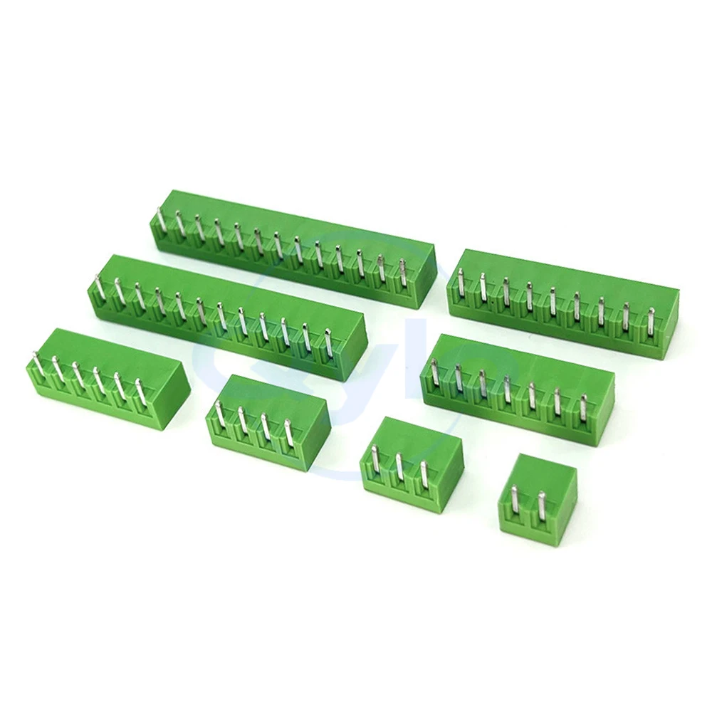 (1 pcs) KF 2EDGRC - 3.5mm plug-in terminal block 15EDGRC 3.81mm angled pin socket 2EDGR 2 to 24-pin