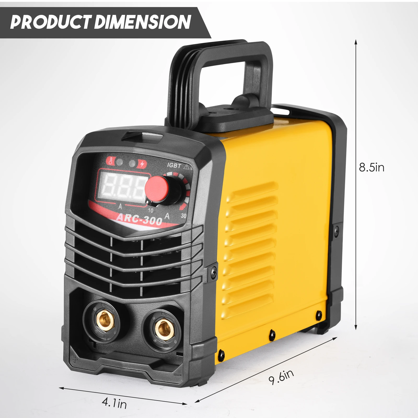 ARC MMA -300 Amp Welder IGBT Electric LCD Welder Inverter Portable Welder