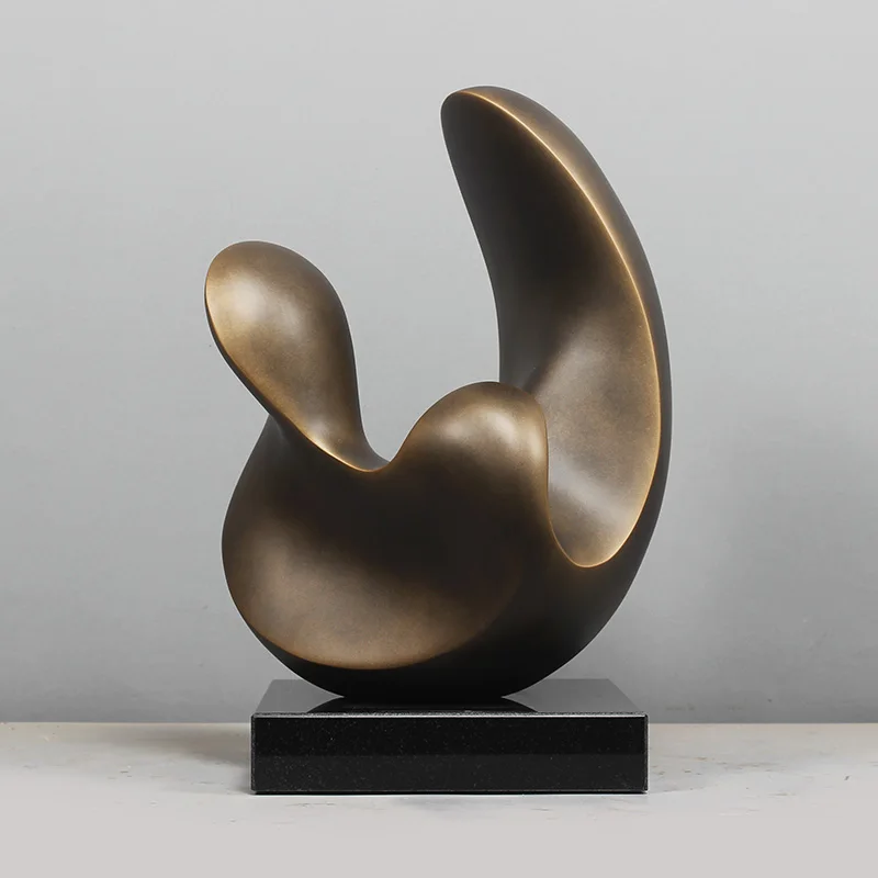 

Art Modern Abstract Soft Decoration FRP Home Furnishing Sales Office Living Room Light Luxury Decorations