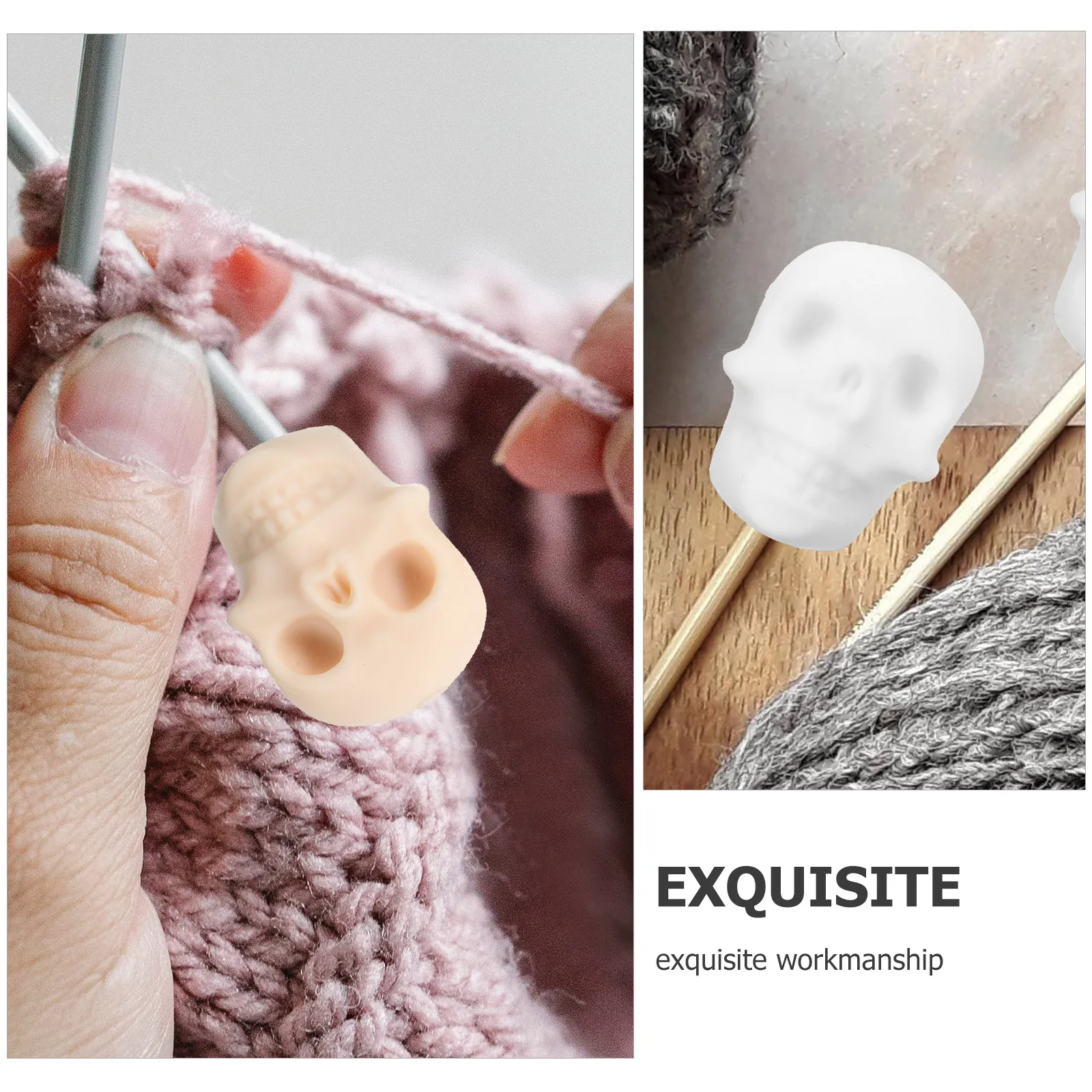 

12Pcs Nonslip Needle Tip Stoppers Portable Protecting Caps for Knitting Sewing Craft Projects Accessories Caps for Needles