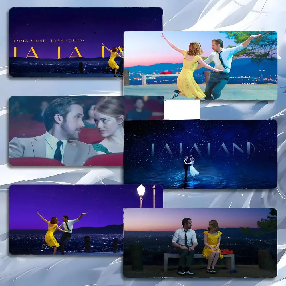 musical romance movie L-La La Land Mouse Pad Mousepad Large Gaming LockEdge Thickened PC Table Desk Mat