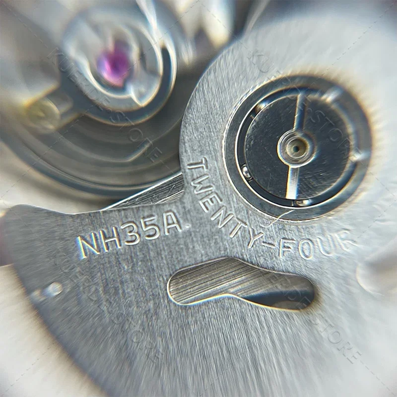 Importação japonesa nh35 de alta precisão nh35a movimento de substituição mecânico automático adequado para peças de montagem de relógio diy