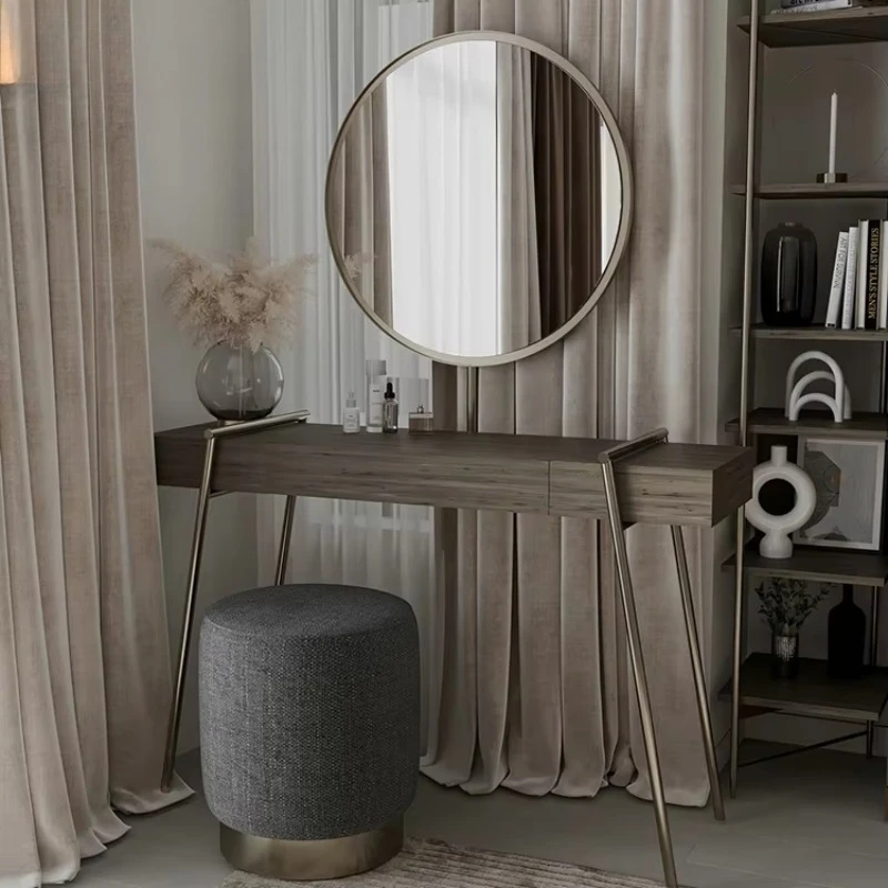Nordic high quality simple wood modern bedroom dresser