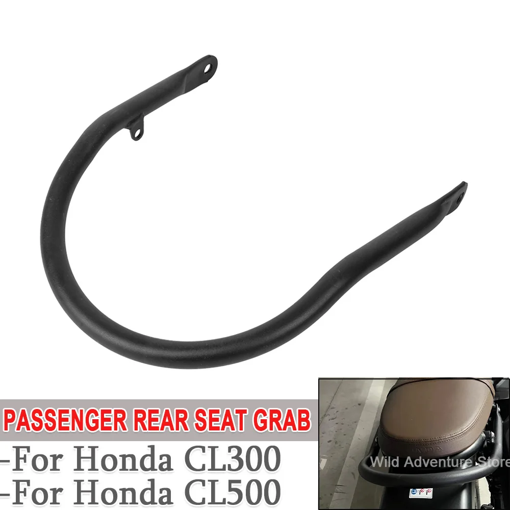 Motorcycle Accessories Rear Armrest Luggage Rack For Honda CL300 CL500 SCL500 2023 2024 Passenger Rear Grab Handle Seat Grab Bar