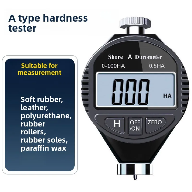 Shore Hardness tester hardometer Soft rubber leather paraffin rubber roll foam pearl cotton TPE glass plastic acrylic ABS
