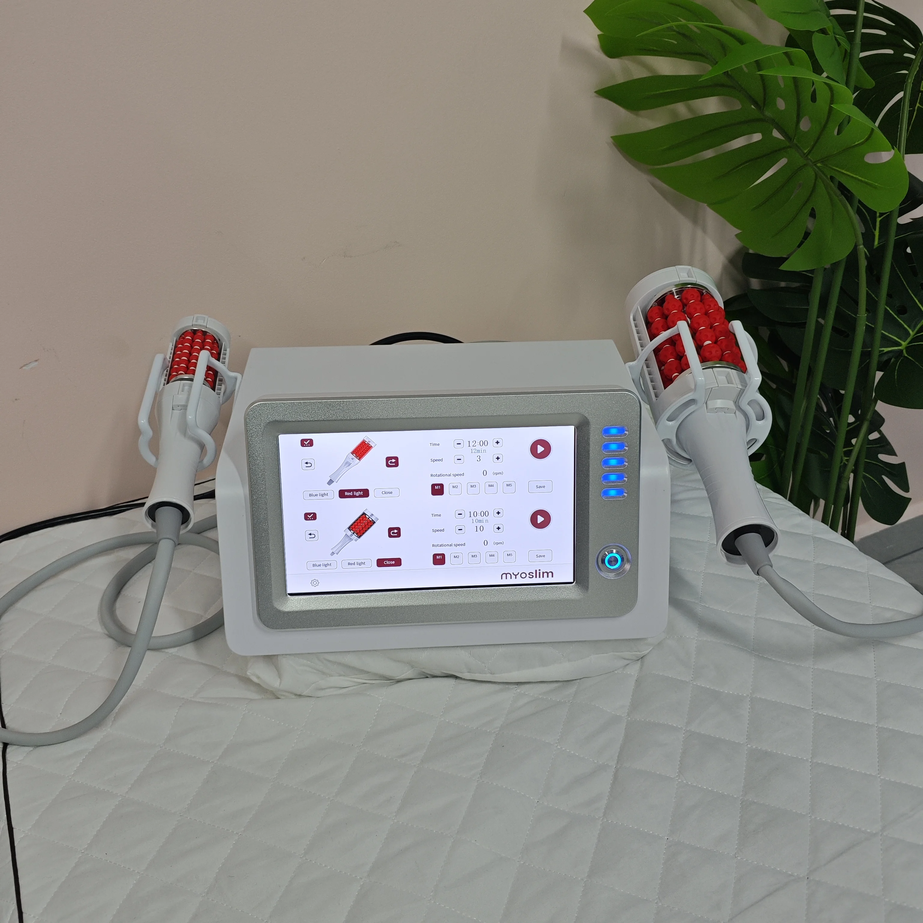 

360 Degree Vacuum Roller Slimming Machine for Cellulite Body Facial Firming with Inner Ball Roller Fat Removal