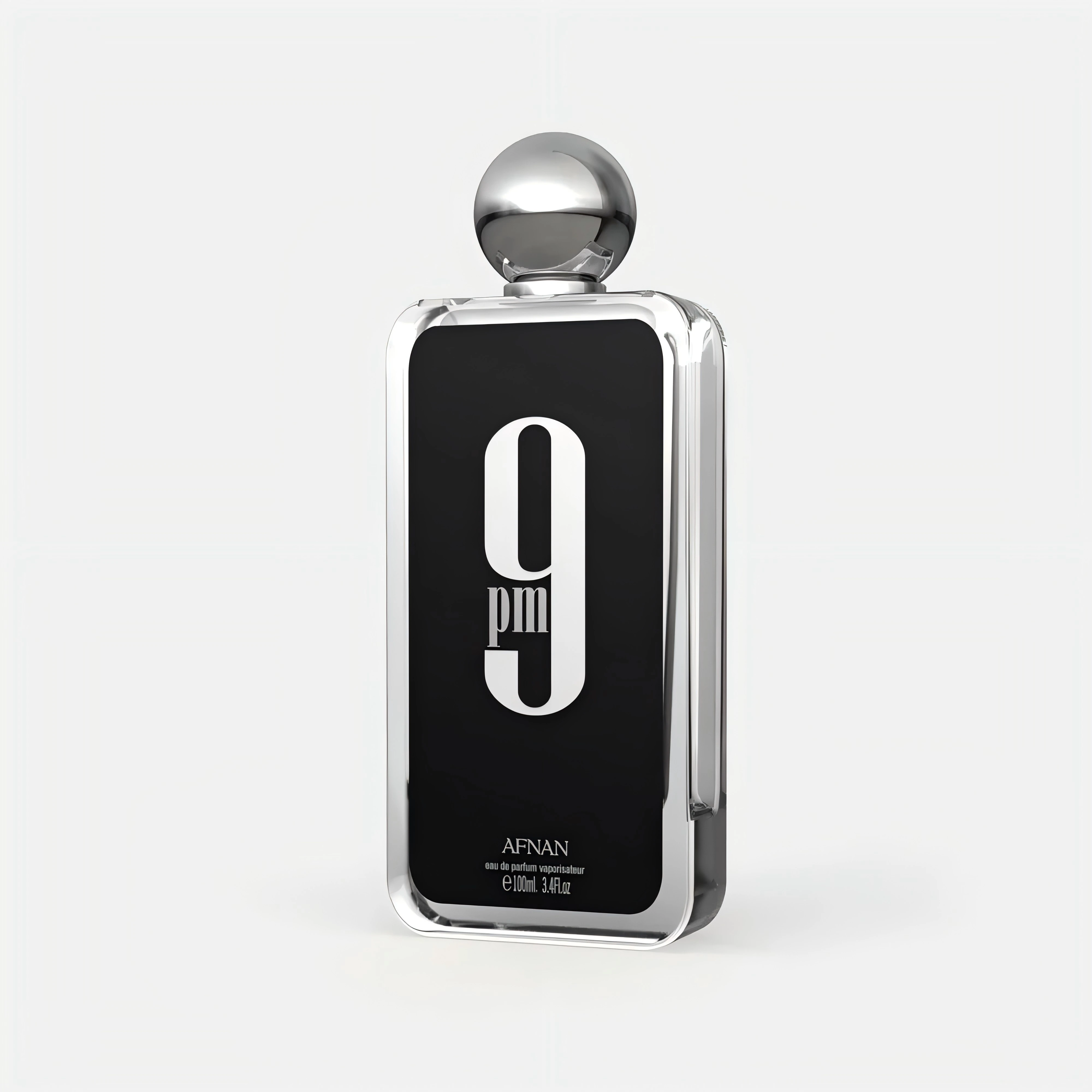 Eau De Parfum da uomo 9PM 3,4 oz / 100 ml – Profumo di ambra dolce a lunga durata, profumo unisex, regalo perfetto per Natale e Halloween