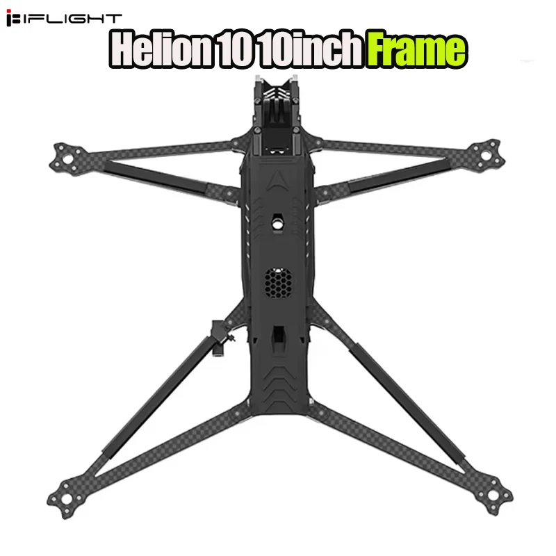 IFlight Helion 10 10-дюймовый комплект рамы O4 10-дюймовая колесная база 418 мм с рычагом 8 мм для DJl O4 Air Unit Pro RC FPV Drone
