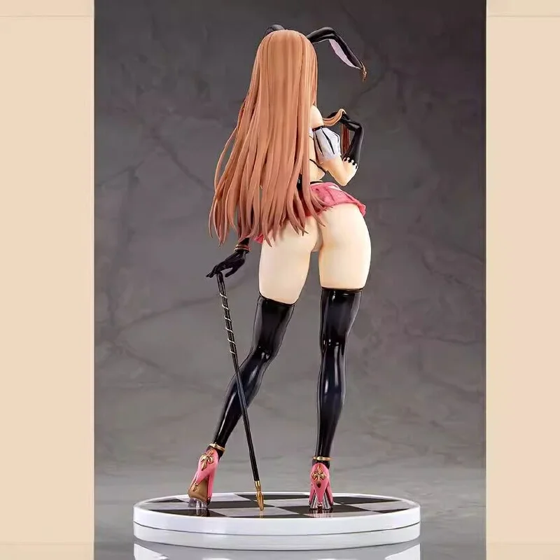 Native Pink Cat Mataro Character Gal Bunny Anime Sexy Girl 30cm Pvc Action Figure Adult Collection Statue Model Toy Doll Gift