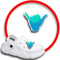1pcs Pins for Crocs Charms Shoes Accessories Beach Vacation Decoration Jeans Women Clogs Buckle Kids Favors Badges Boy Girl Gift