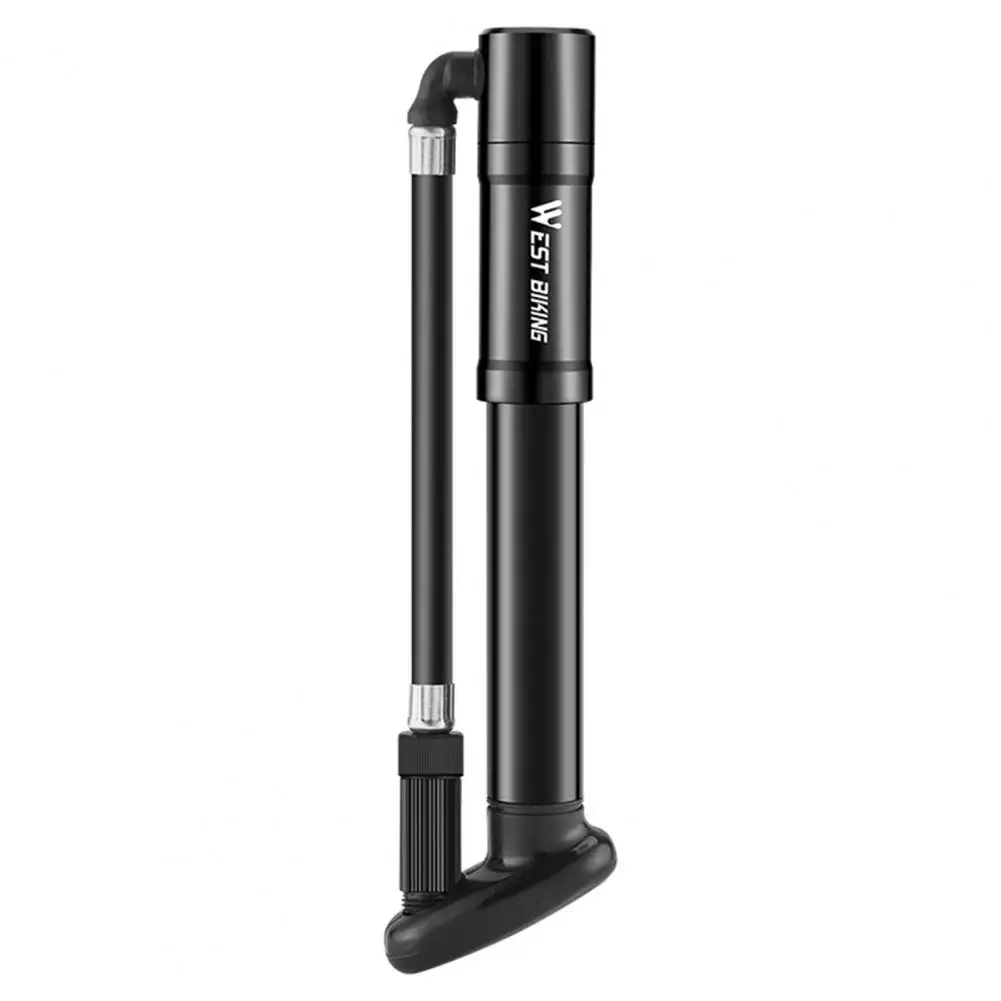 Road Bike Pump High Pressure Mini Bike Pump for Mtb Road Bikes Aluminum Alloy Tire Inflator with 130psi Capacity