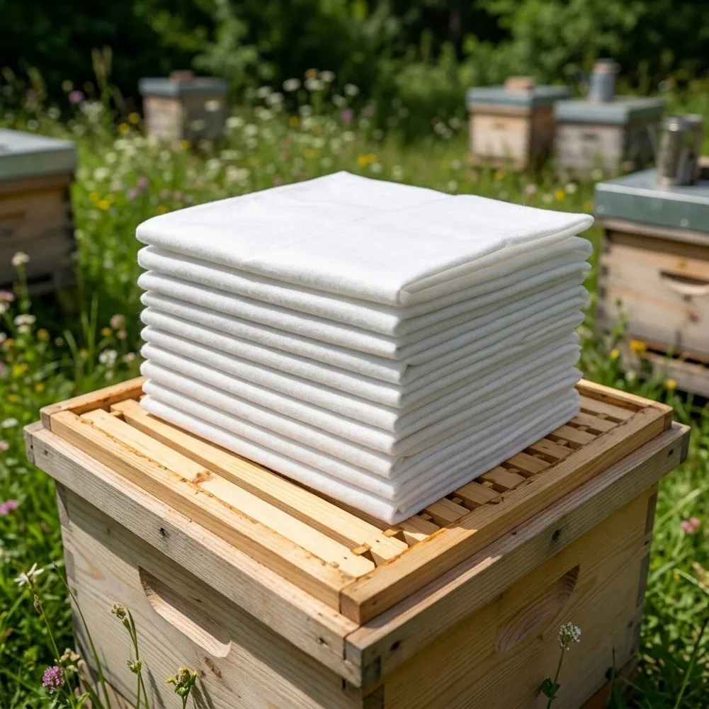 10 Pack Thermal Hive Insulation Cloths 50x60cm Winter For Beekeeping Supplies For Honeycomb Protection Tools