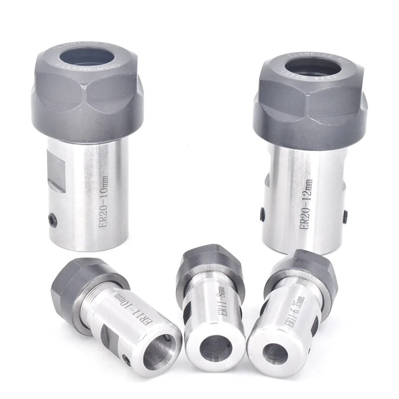 DIY Motor shaft  C16 C20 C25 ER8 ER11 ER16 ER20 ER25 ER extension rod motor shaft sleeve collet chuck tool holder bracket tool