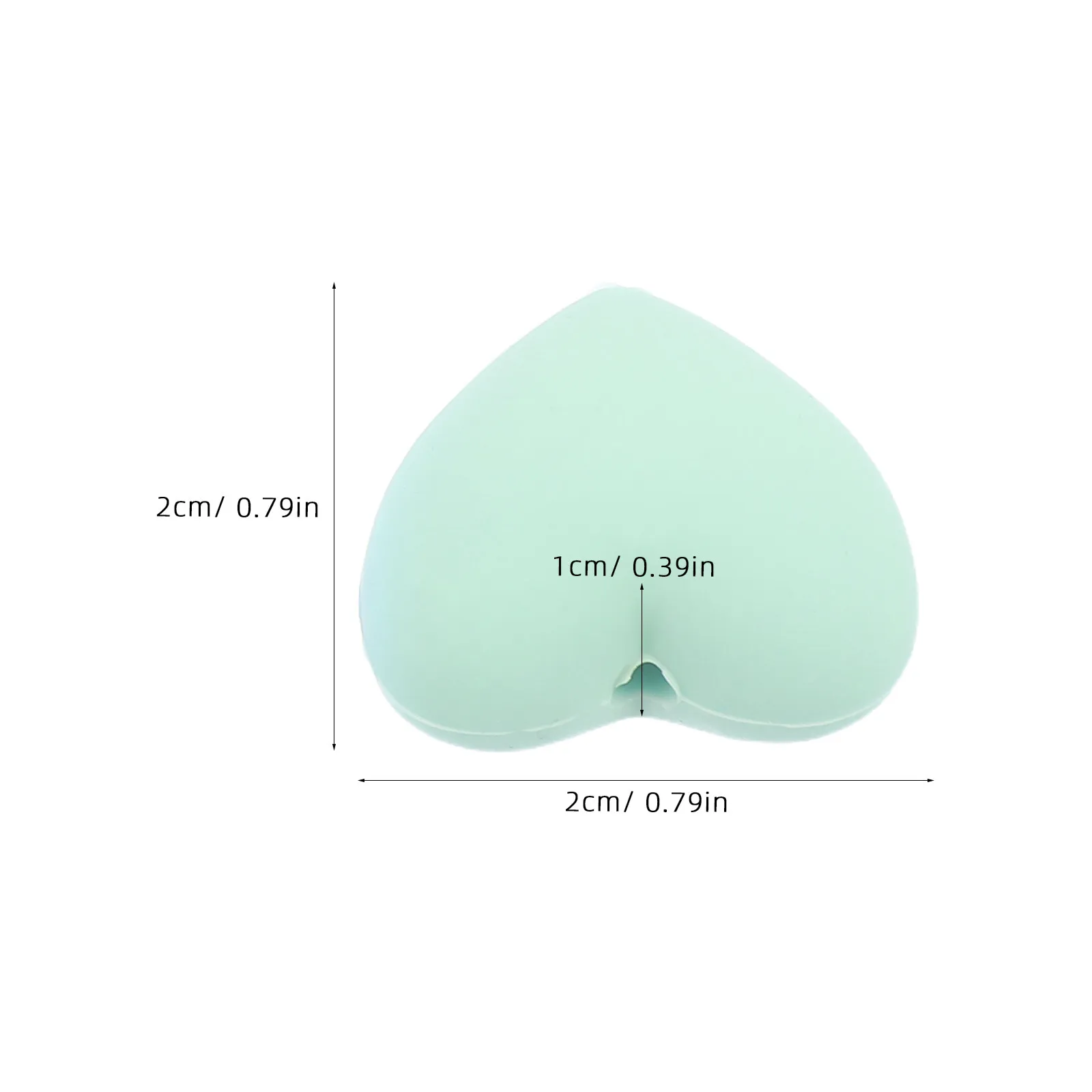 12Pcs Silicone Knitting Needle Caps Heart Shape for DIY Sweater Scarf Craft Stitch Stopper Needle Tip Protector Cute Knitting
