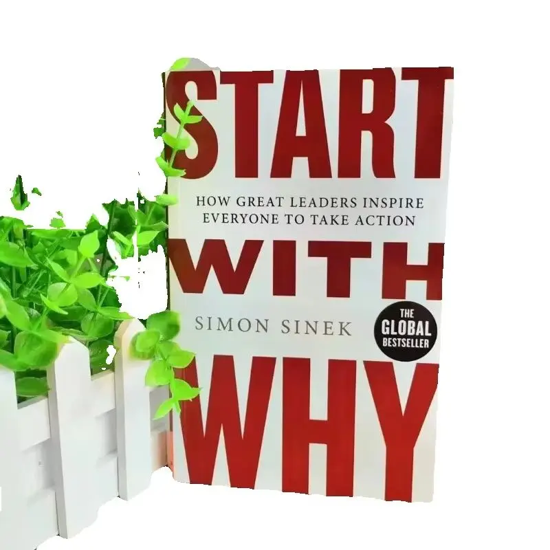 Find Your Why & Start with Why By Simon Sinek Motivational Management & Leadership Business English Novel Books Paperback
