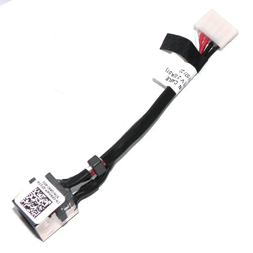 DC Power Jack Cabo para Dell Latitude E5550, Precisão 3510 Laptop, DC-IN Cabo Flex, 0PKHWY DC30100Q000